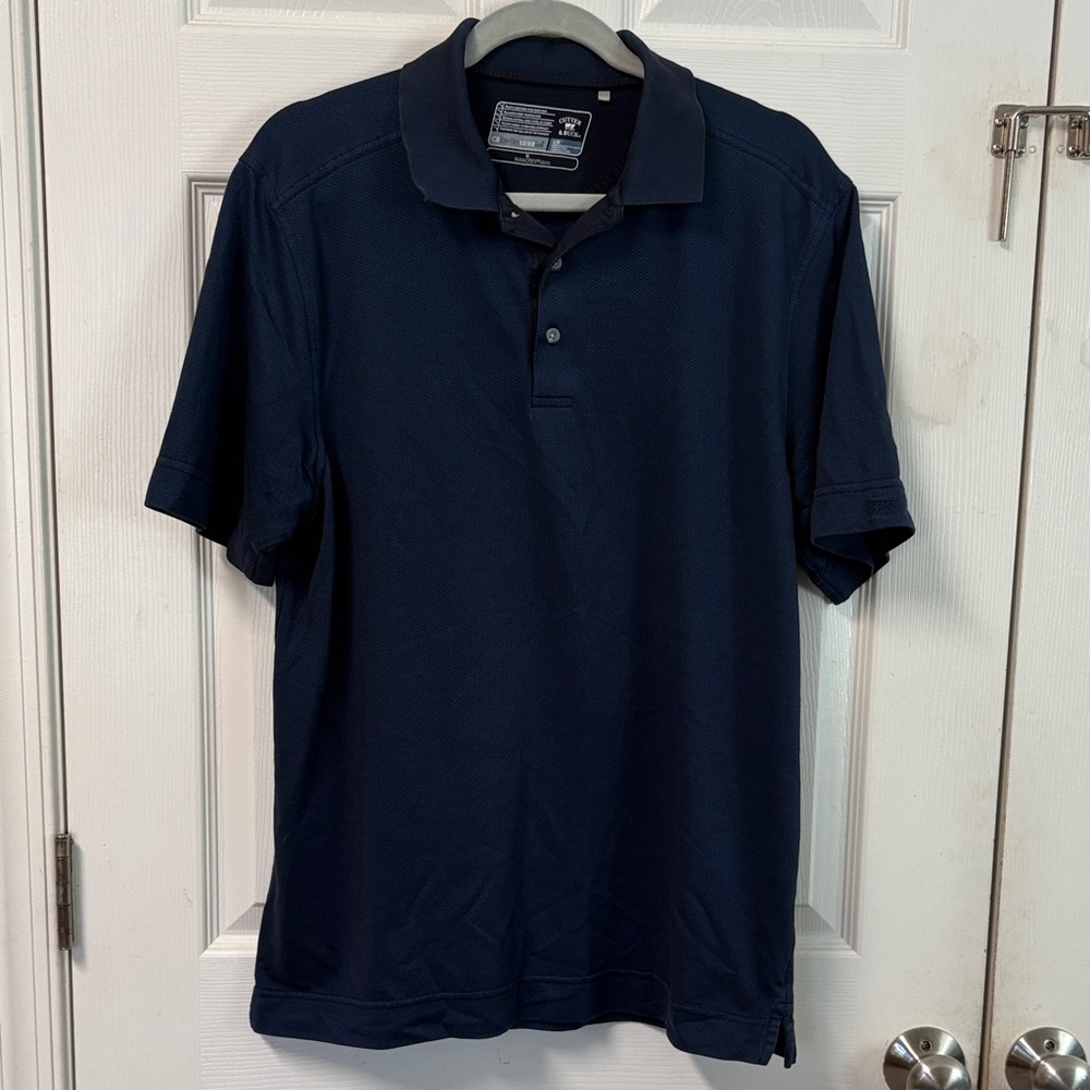 💜 3/$15. Cutter & Buck Dark Blue Polo Shirt
